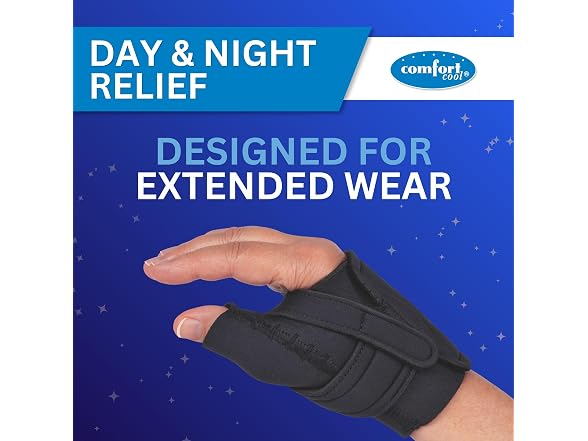 Comfort Cool CMC Thumb Brace Black Medium