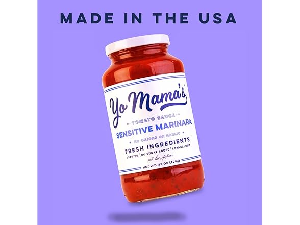 (6 Pack) Yo Mama's Sensitive Marinara