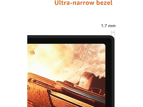 Amazon Basics 27 inch Gaming Monitor, FHD 1080P, 165Hz, VESA Compatible, Adaptive sync, 1ms Response, Black (Open Box)
