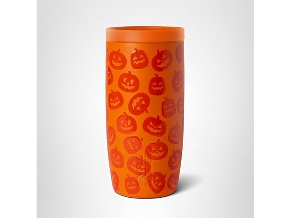 Simple Modern Halloween Signature 16oz Voyager, Pumpkin
