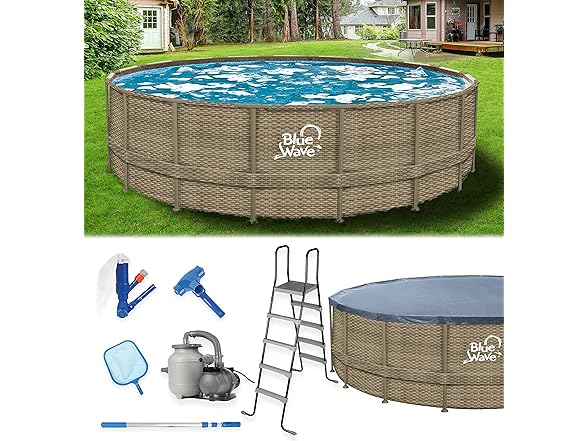 Blue Wave Dark Cocoa Above Ground Pool
