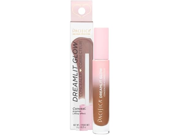 Pacifica Concealer – DreamLit Glow Full Coverage (Rich Mocha)
