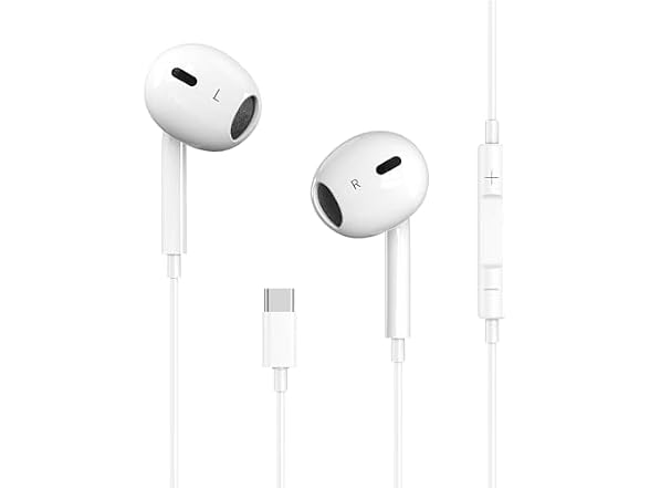 SKLNXAZ USB-C Headphones iPhone 17/16/15 Pro Max