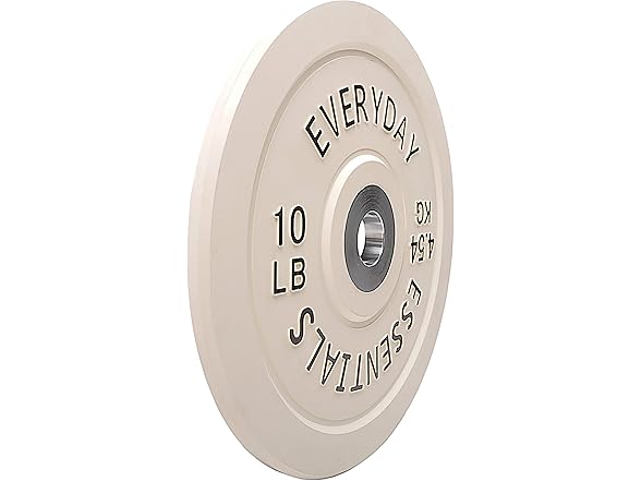 BalanceFrom Olympic Bumper 10LB Single