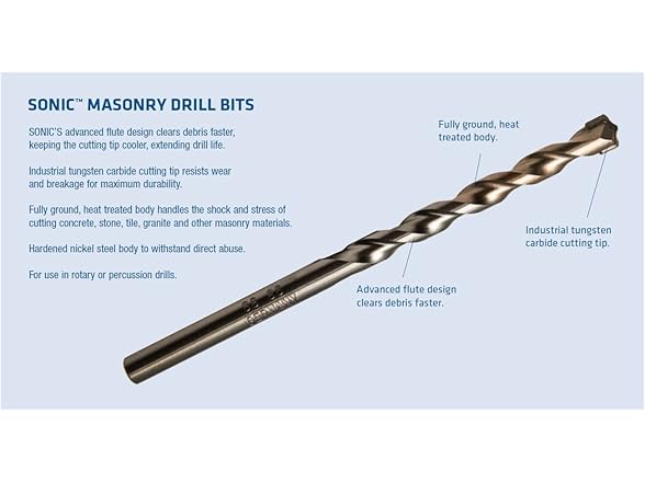 Century 86964 1 x 6 Masonry Bit