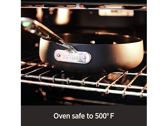 All-Clad Hard Saute Pan with Lid and Fry Pan Set 