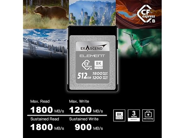 Exascend 256GB / 512GB / 1TB Element