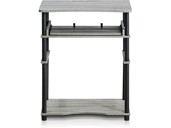 Furinno 10016GYW/BK Home Laptop Notebook Computer Desk