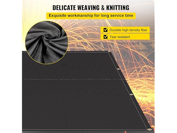 Fire Blankets, 2 Pack Welding Blankets, 6\'