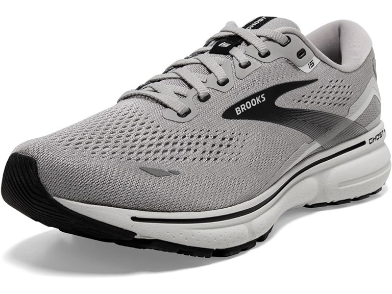 Brooks Ghost 15 Men's Shoes Alloy/Oyster/Black Size 10