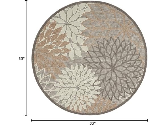Nourison Aloha Indoor/Outdoor Area Rug 5'3"