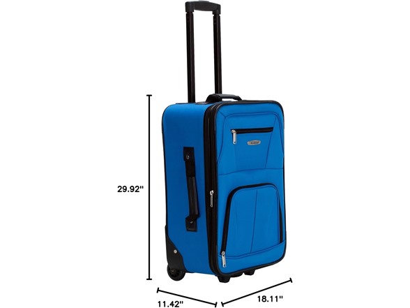 Rockland Fashion Softside Upright Luggage Sets (Open Box)