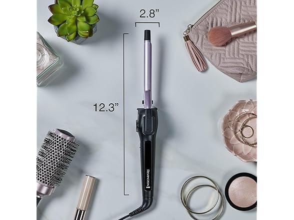 Remington Anti-Static ½-Inch Clipped Curling Iron