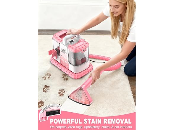 QYNTO Portable Carpet Cleaner Machine