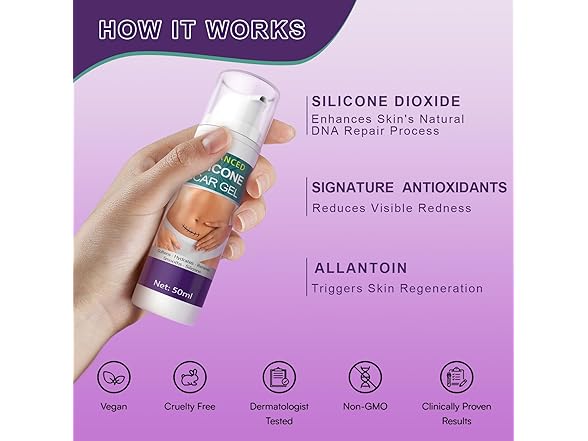 Tearich Scar Cream Gel