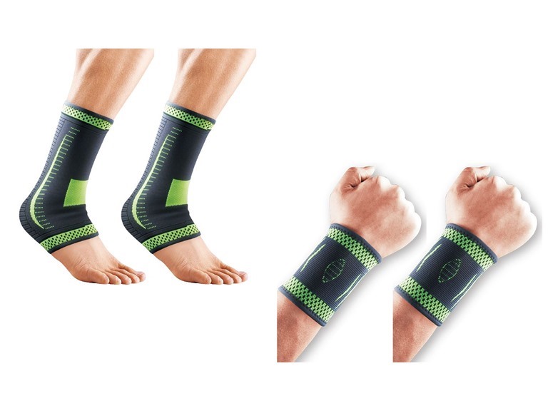 WISH WC - (4PK COMPRESSION) - ANKLE x2 - WRIST x2 4-Pack C