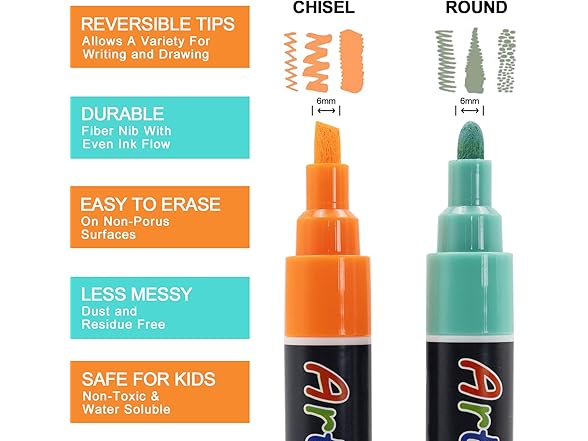 ArtBeek Chalk Markers