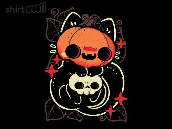 Cute Pumpkin Head Cat