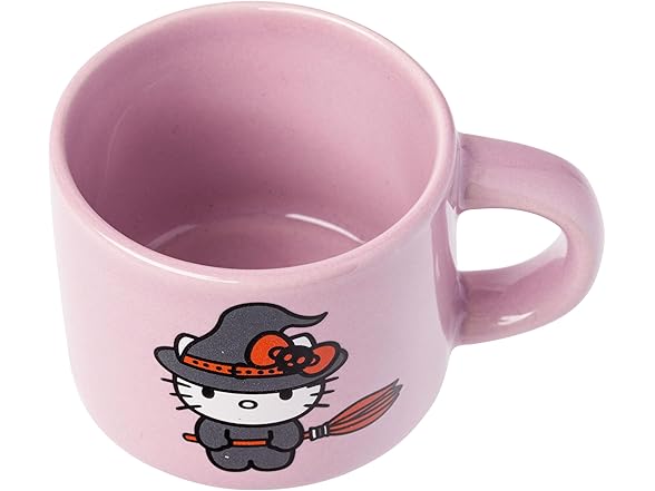 Hello Kitty Halloween 4Pk Mug Set w/Rack