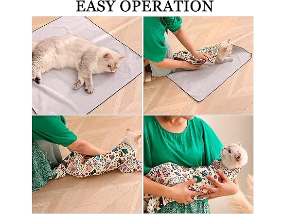 AGLOO Cat Grooming Wrap Cat Magic Mat