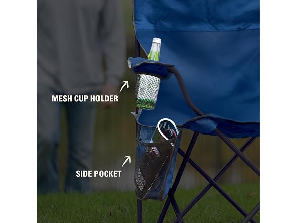 Coleman Portable Camping Chair 4-Can Cooler