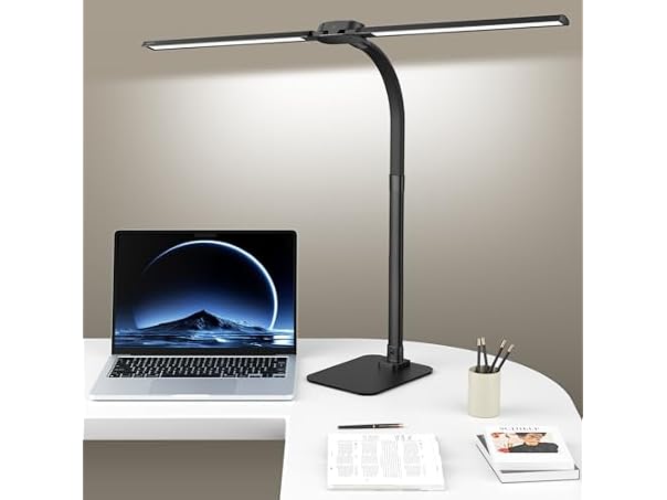 $25.99, Was $64.99, 60% Off! 24W LED Desk Lamp for Home Office dealfomo