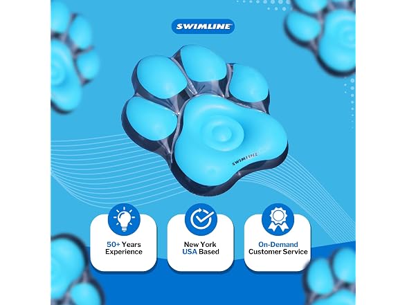 SWIMLINE Pet Pawprint Pool Float