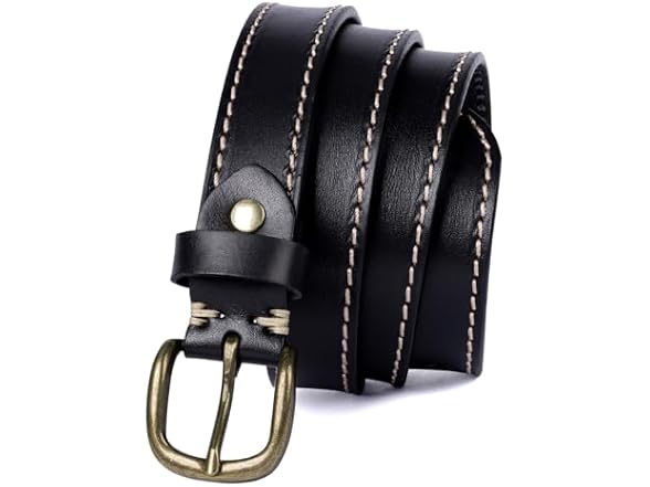 HOLMANSE Women's Western Leather Belt