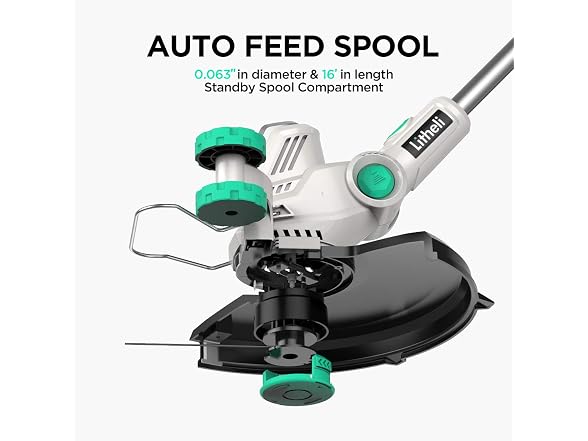 LiTHELi Cordless String Trimmer 13", 40V Battery Powered