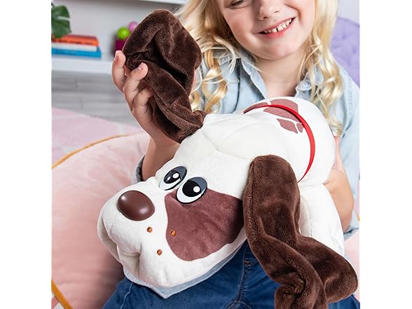 POUND PUPPIES Cream with Medium Brown Spots Plush Toy