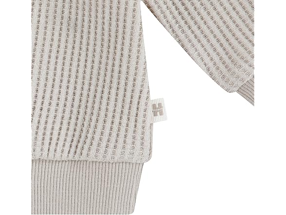 Huggies Waffle Knit Crewneck Sweatshirt Pants Set