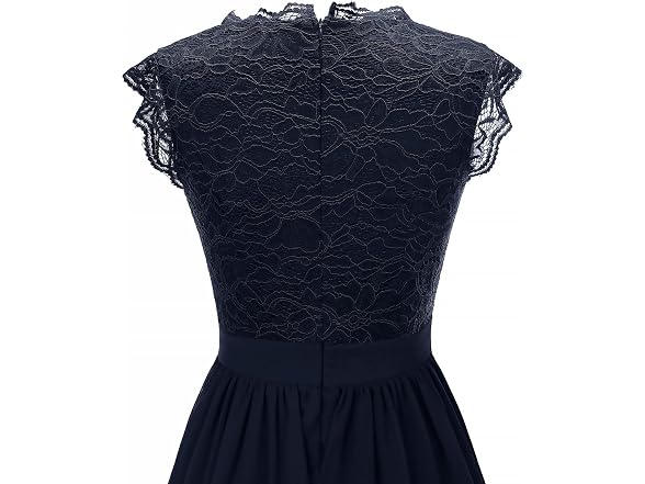 Dressystar Women (XL) V Neck Sleeveless Lace Dress