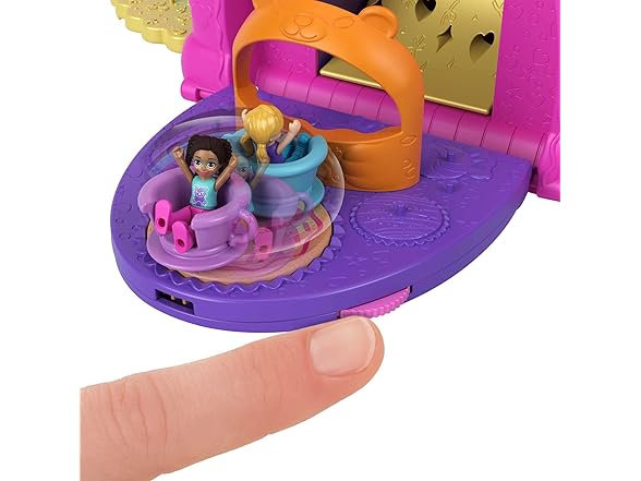 Polly Pocket Travel Toy, Gumball Bear Playset