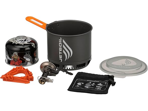 Jetboil Stash Ultralight Camping and Backpacking Stove Cooking System