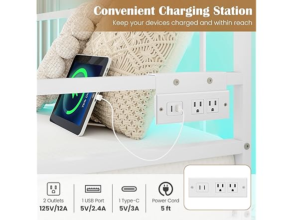 Giantex Twin Daybed with Trundle