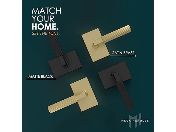 Mega Handles Ridge Door Handles