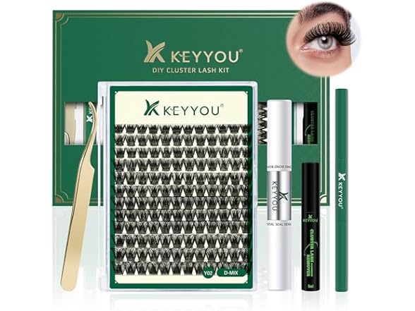 KEYYOU DIY Lash Extension Kit