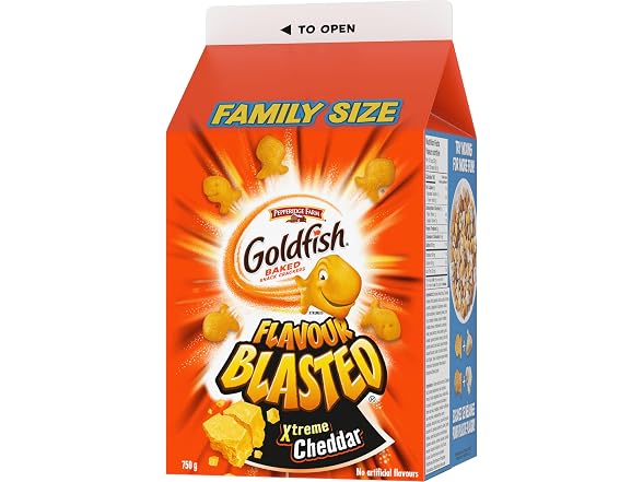 Pepperidge Farm Goldfish Flavour Blasted
