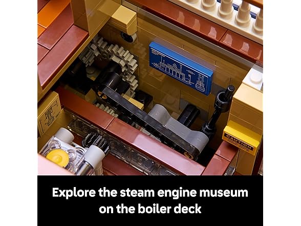 LEGO Ideas River Steamboat Building Set