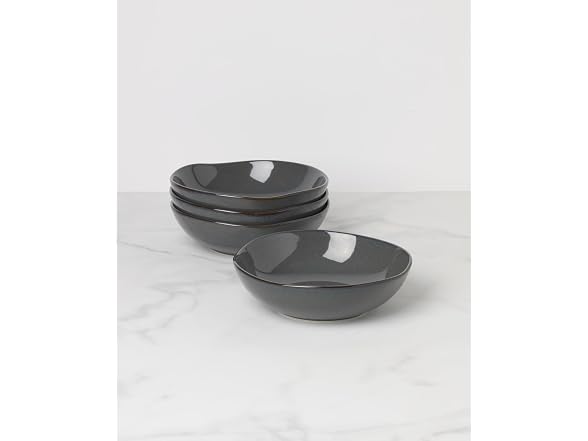Oneida Organic Shades Gray Stoneware
