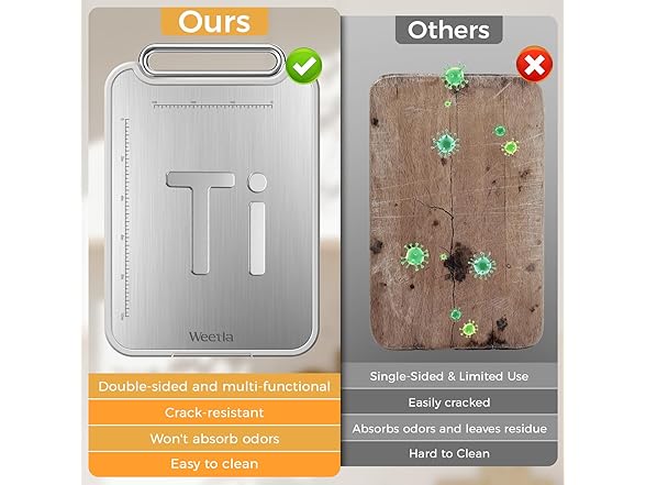 Weetla Titanium Cutting Board