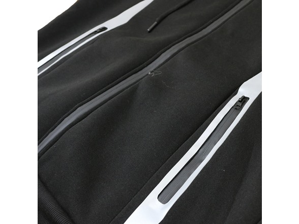 3Pk Mens Sherpa Reflective Tech Zip Hoodie