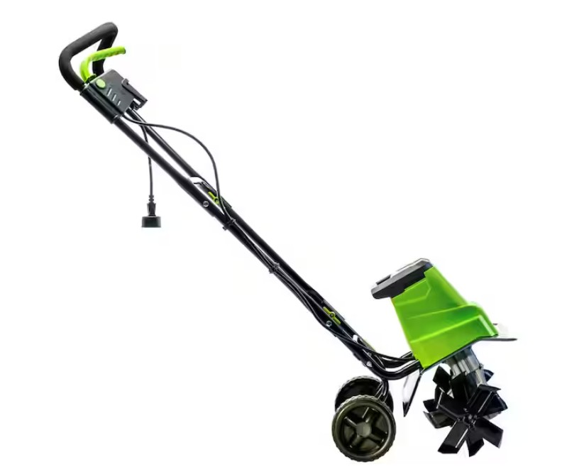 EarthWise 12 in. 9 Amp Electric Garden Tiller Cultivator - Gallery 8