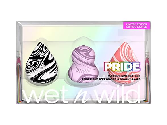wet n wild Pride Makeup Sponge Set 3 Count
