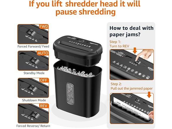 Amazon Basics Amazon Basics 8-Sheet High Security