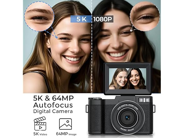 CeezeCam 5K Digital Camera 
