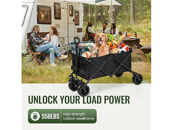 BODIOO Collapsible Wagon Cart