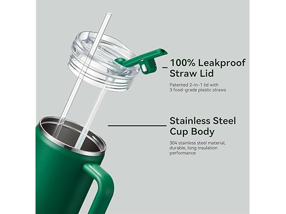Gpeng 30/40/50 oz Tumbler with Handle