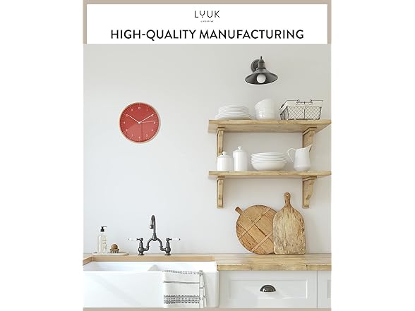 LUUK LIFESTYLE Modern Wall Clock