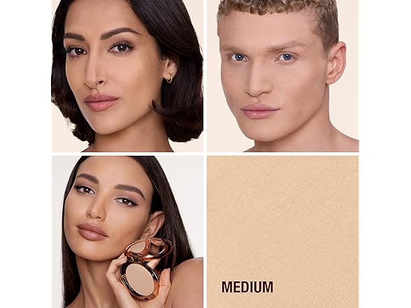 Charlotte Tilbury Airbrush Flawless Finish Powder, #2 Medium, 0.28 oz